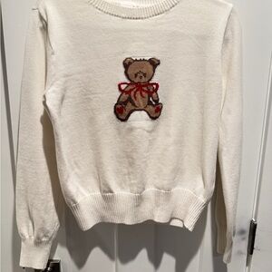 Abercrombie Kids Cute Bear Sweater l